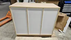 Flexi M skapsseksjon for plastskuffer B104 x D48 x H87,1 cm