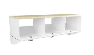 Mona Basic garderobehylle B25 cm per rom