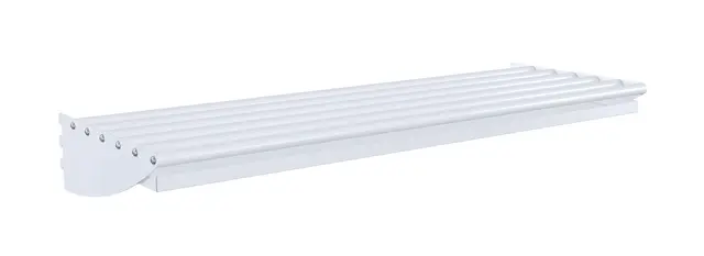 Mona Basic skohylle m. dryppebrett 2 rom Aluminium metallic, B50 x D30 cm 