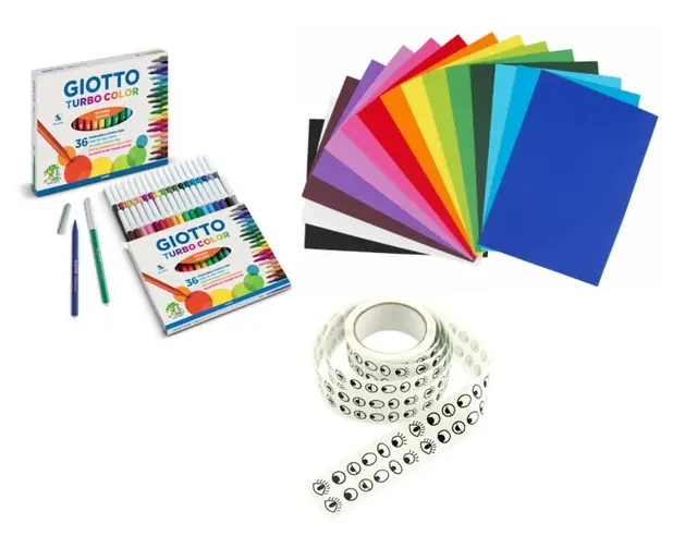 Halloweengirlang - idépakke 