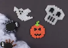 Halloween skumle perleplater- idépakke