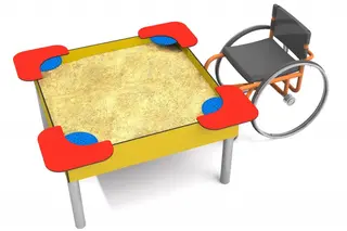 Somero 1 universal sandbord L120 x B118 x H95 cm