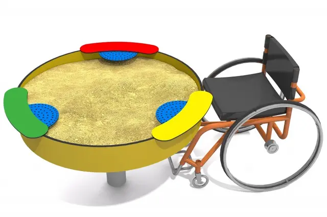 Somero 3 universal sandbord Ø140 x H95 cm 