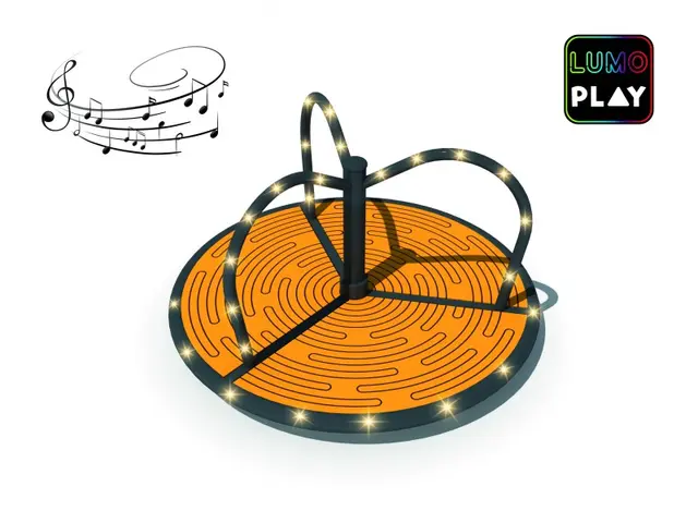 Lumo Play karusell L132 x B132 x H85 cm 