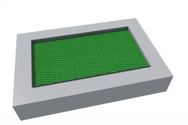 Orta trampoline for helstøpt dekke L150 x B225 cm 