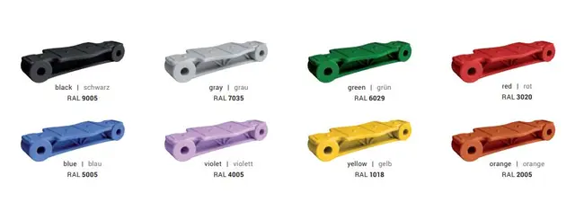 Farge hoppematte Sort 