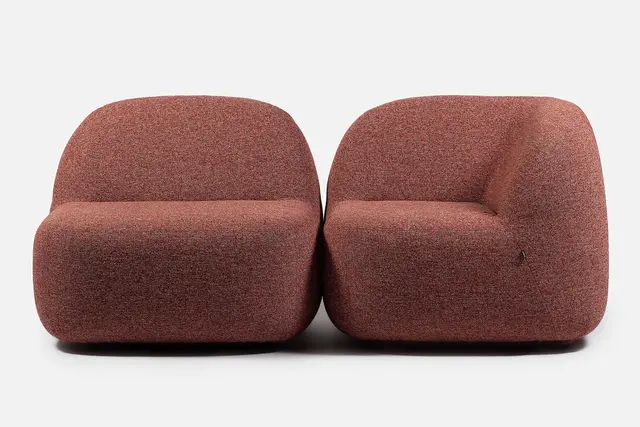 Jelly sofa med rygg 890x890x740x420 