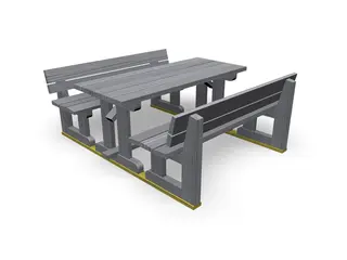 Park Weekend picnic table L210 x B177 x H78 cm