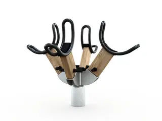 Clover Polka karusell L136 x B136 x H96 cm