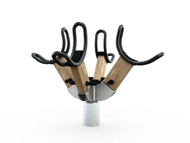 Clover Polka karusell forankring i jord L136 x B136 x H96 cm 