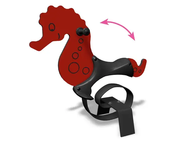 Finno Vippe sjøhest L91 x B59 x H85 cm 