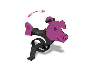 Finno Vippe gris L98 x B59 x H81 cm