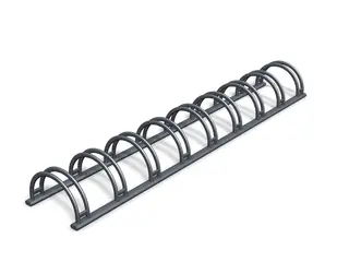 Sykkelstativ Park for 9 sykler L261 x B46 x H31 cm