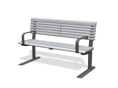 Park Place senior benk med rygg L160 x B75 x H100 cm