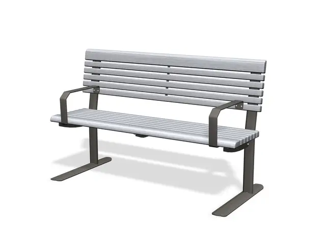 Park Place senior benk med rygg L160 x B75 x H100 cm 
