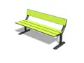 Park Finno laminat benk med rygg L157 x B64 x H78 cm