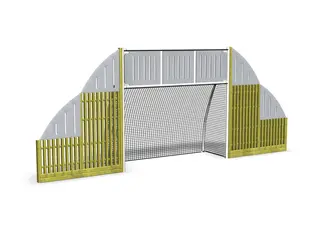 Ballvegg Ace L740 x B120 x H300 cm