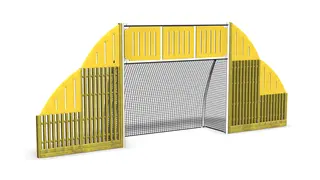 Ballvegg Ace L740 x B120 x H300 cm