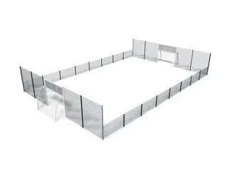 Ballbinge metall L2240 x B1312 x H313 cm