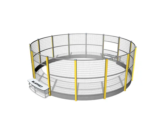 Ballbinge Panna Høy L619 x B619 x H205 cm 