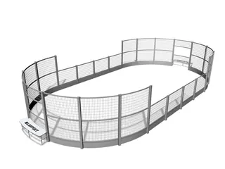 Ballbinge Panna bane L1232 x B619 x H205 cm