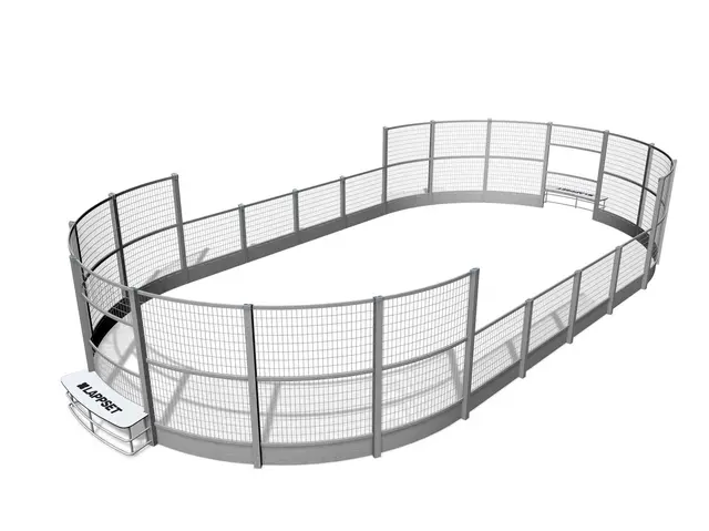 Ballbinge Panna bane L1232 x B619 x H205 cm 