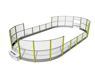 Ballbinge Panna bane L1232 x B619 x H205 cm