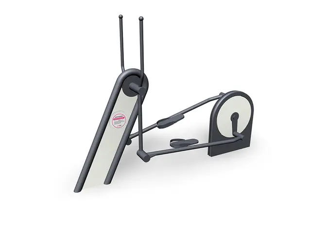 Cross trainer Grå L257 x B67 x H191 cm 