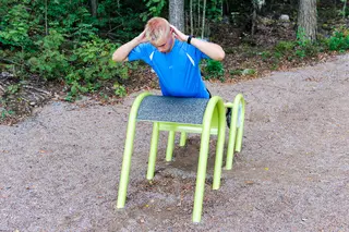 Sit-up L160 x B67 x H75 cm