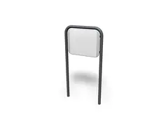 Skilt L80 x B6 x H160 cm