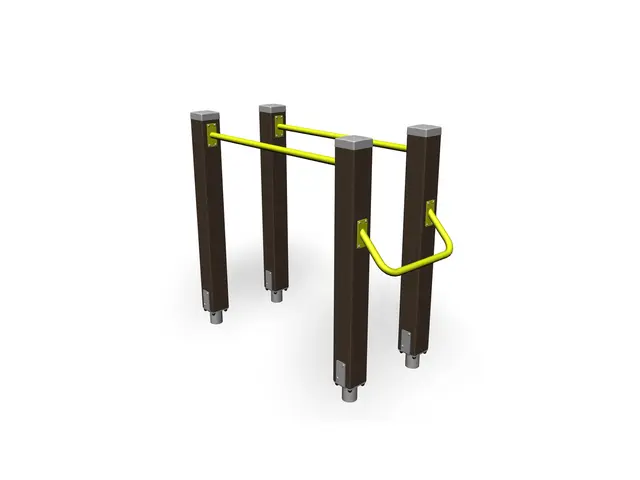 Dip mørk brun/limegrønn L148 x B610 x H131 cm 