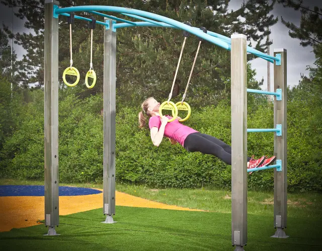 Monkey Bars Mørk brun/Limegrønn 