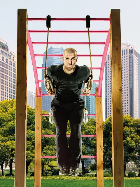 Monkey Bars Mørk brun/Limegrønn 