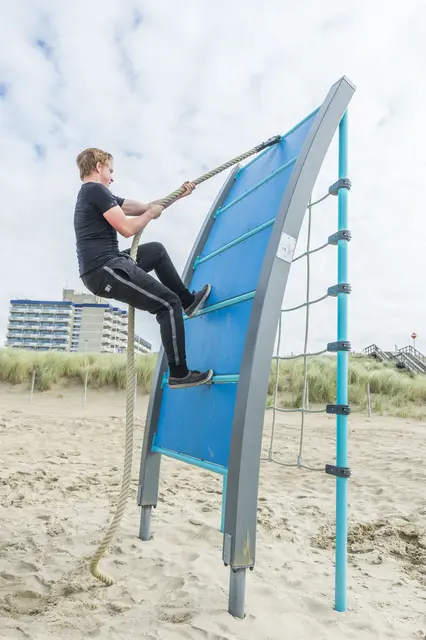 Rope Wall mørk brun/lime Mørk brun/Limegrønn 