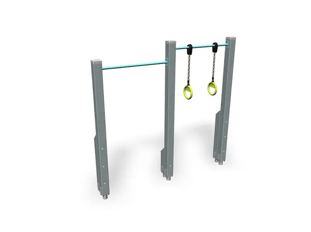 Flying Rings Mørk brun/Limegrønn 