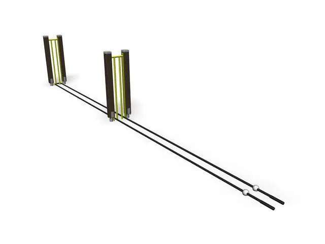 Battling Ropes Mørk brun/Limegrønn 