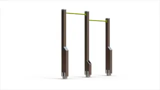Pull-up B249 x D24 x H243 cm