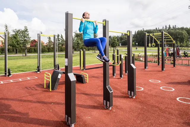 Pull-up grå/turkis B249 x D24 x H243 cm 