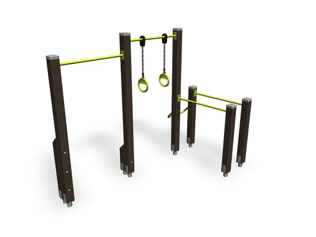 Dip`n Fly mørk brun/lime Mørk brun/Limegrønn 