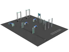 Fitness Park S L1390 x B1050 x H242 cm