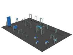 Fitness Park M L2100 x B1390 x H412 cm
