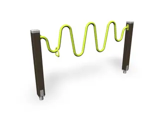 Senior sport wave bar L235 x B16 x H139 cm