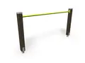 Senior sport balance rail brun/gr&#229; L235 x B13 x H120 cm