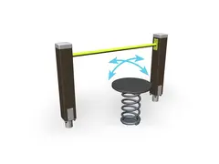 Senior sport hip spring L130 x B61 x H86 cm