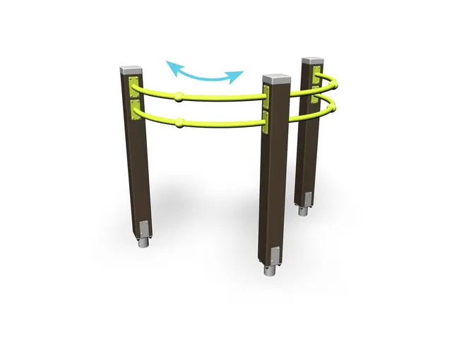 Senior sport shoulder arches m.brun/lime L148 x B81 x H131 cm 