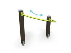 Senior sport shoulder arches right L124 x B77 x H131 cm