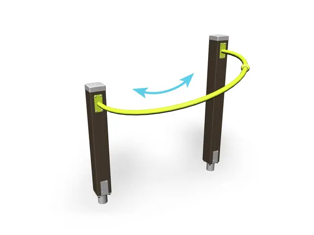 Shoulder arches left brun/grå L124 x B77 x H131 cm 