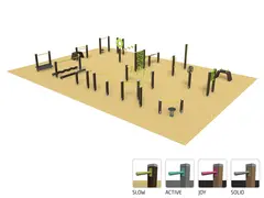 Senior park XL L1100 x B1600 x H212 cm