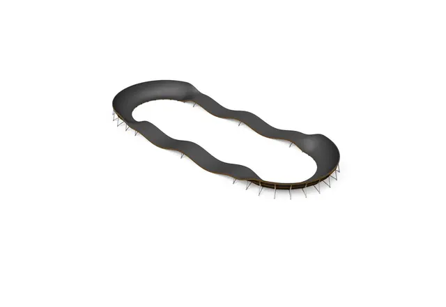 Pumptrack S L1620 x B640 x H98 cm 