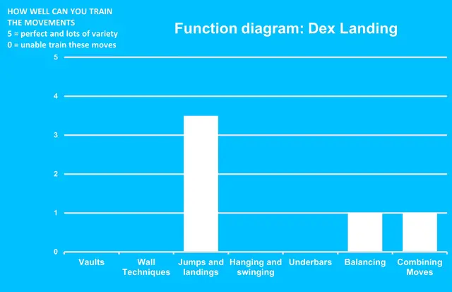 Dash Parkour dex landing L66 x B47 x H30 cm 